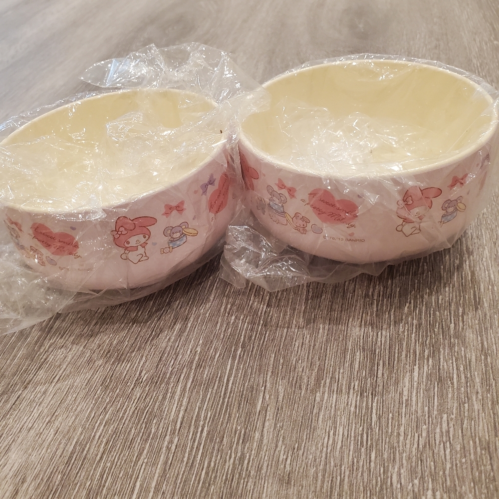 My Melody bowl set